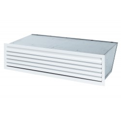 Wesco Umluftfiltergehäuse Blanc, WESCO-Aktiv 36 x 11 cm ø 125 mm (4000396)