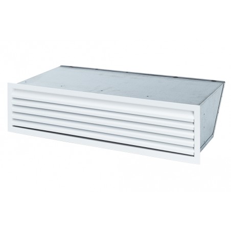 Wesco Umluftfiltergehäuse Blanc, WESCO-Aktiv 36 x 11 cm ø 125 mm (4000396)