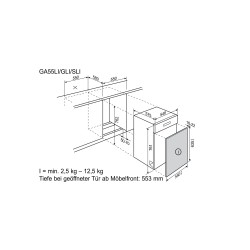 Electrolux GA55LICN, Lave-vaisselle