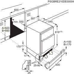 Electrolux UK1205SR, Kühlschrank