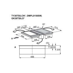 Electrolux TY38TSILCN, Plan de cuisson à induction