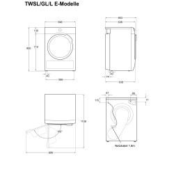 Electrolux TWSL4IE500, Sèche-linge