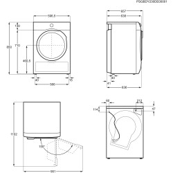 Electrolux TWGL3E501, Trockner