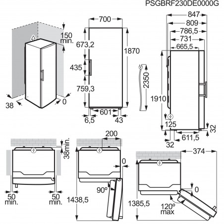 Electrolux SG405, Congélateur