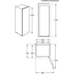 Electrolux SC310, Kühlschrank