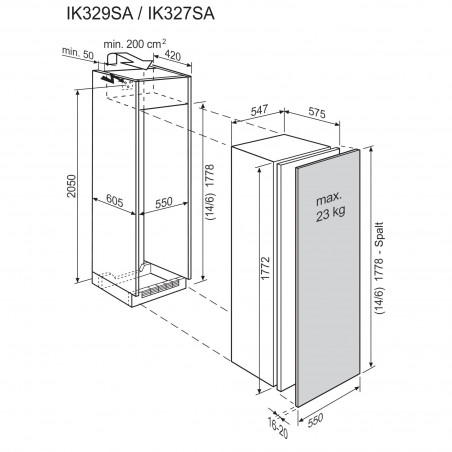 Electrolux IK327SAL, Kühlschrank