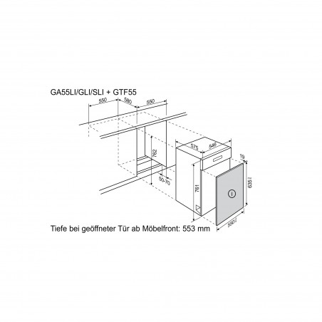 Electrolux GA55SLICN, Geschirrspüler