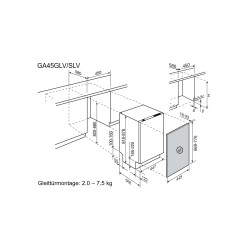 Electrolux GA45GLV, Lave-vaisselle