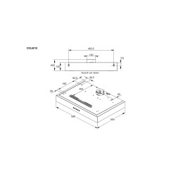 Electrolux DVL6010CN, Hottes encastrables