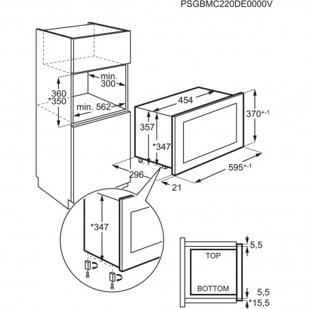 AEG MW17BEMGM, Four à micro-onde