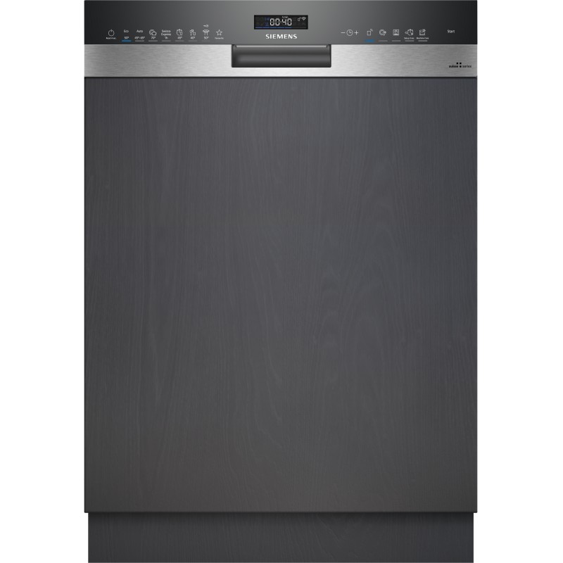 Siemens SX55ZS01CH, iQ500, lave-vaisselle semi-intégré, 60 cm, XXL