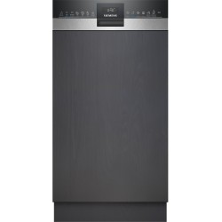 Siemens SR55ZS10ME, iQ500 Lave-vaisselle à profil bas 45 cm en acier inoxydable