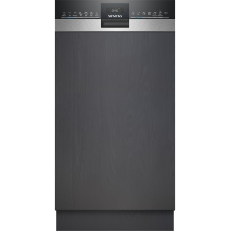 Siemens SR55ZS10ME, iQ500, Teilintegrierter Geschirrspüler, 45 cm, Edelstahl