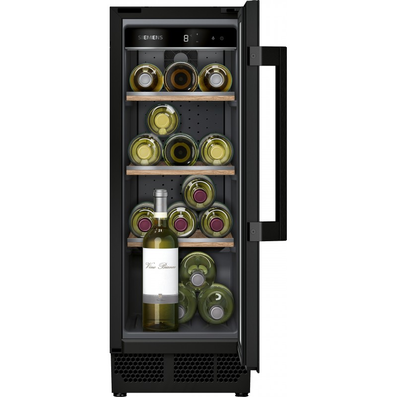 Siemens KU20WVHF0, iQ500, Cave à vin avec porte vitrée, 82 x 30 cm