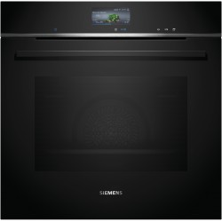 Siemens HS736G3B1C, iQ700, Four à vapeur encastrable, 60 x 60 cm, Noir