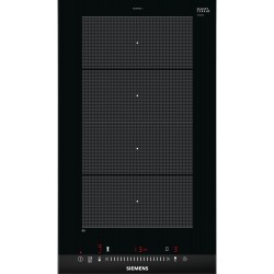 Siemens EX375FXB1E, iQ700, Table de cuisson Domino, Flex-Induction, 30 cm, Noir