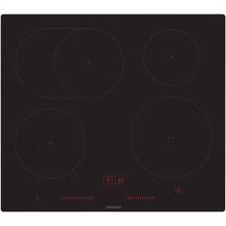 Siemens EH601LFC1E, iQ300, Table de cuisson à induction, 60 cm, noir