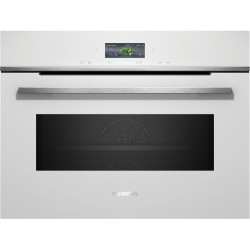 Siemens CM724G1W1, iQ700, Four compact encastrable avec fonction micro-ondes, 60 x 45 cm, Blanc