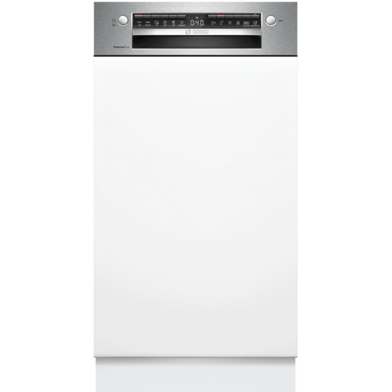 Bosch SPI4HKS49E, Série 4, Lave vaisselle intégrable, 45 cm, Inox