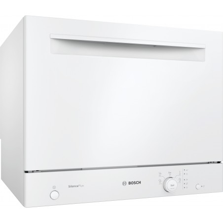 Bosch SKS51E32EU, Serie 2, Freistehender Kompakt-Geschirrspüler, 55 cm, weiss