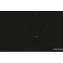 Bosch PVS831HC1E, Série 8, Table de cuisson à induction, 80 cm, Noir, Sans cadre, en applique