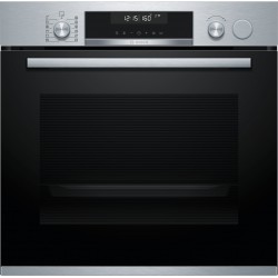 Bosch HRG5785S6, Serie 6, Einbau-Backofen mit Dampfunterstützung, 60 x 60 cm, Edelstahl