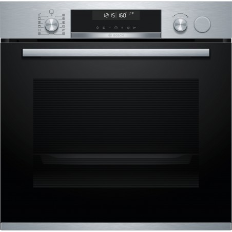 Bosch HRG5785S6, Serie 6, Einbau-Backofen mit Dampfunterstützung, 60 x 60 cm, Edelstahl