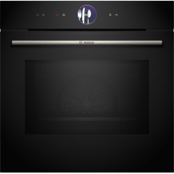 Bosch HMG7361B1, Serie 8, Einbau-Backofen mit Mikrowellenfunktion, 60 x 60 cm, Schwarz