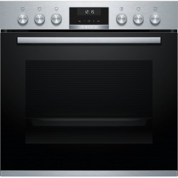 Bosch HET557BS1C, Série 6, Cuisinière encastrable, 60 x 60 cm, Acien inoxydable