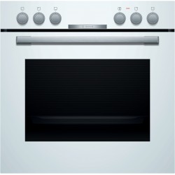 Bosch HEA510BV0C, Série 2, Cuisinière encastrable, 60 x 60 cm, Blanc