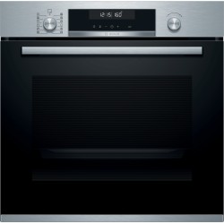 Bosch HBA578BS0, Serie 6, Einbau-Backofen, 60 x 60 cm, Edelstahl