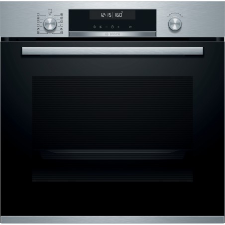 Bosch HBA578BS0, Serie 6, Einbau-Backofen, 60 x 60 cm, Edelstahl