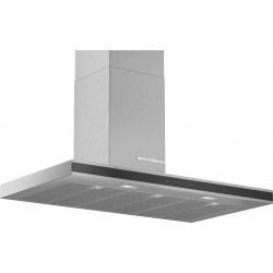 Bosch DWB97FM50, Serie 4, Wandhaube, 90 cm, Edelstahl