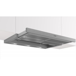 Bosch DFS097A51, Série 4, Hotte télescopique, 90 cm, Argent métallisé