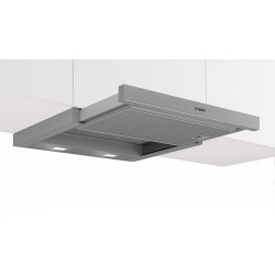 Bosch DFM064A51C, Série 4, Hotte télescopique, 60 cm, Argent métallisé