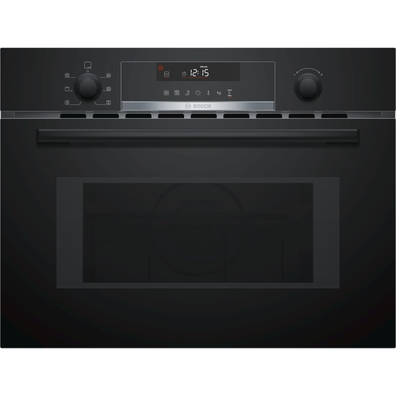 Bosch CMA585MB0, Série 6, Four combine micro-ondes avec hot air, 60 x 45 cm, Noir