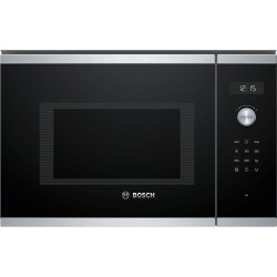 Bosch BEL554MS0, Série 6, Micro-ondes encastrable, 59 x 38 cm, Acien inoxydable