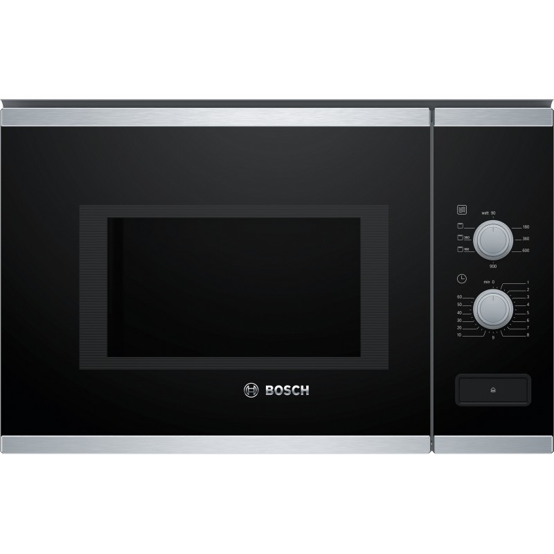 Bosch BEL550MS0, Série 4, Micro-ondes encastrable, 59 x 38 cm, Acien inoxydable