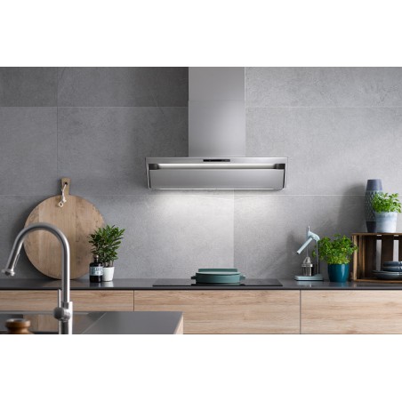 Berbel BKH 80 FO acier inox circuit fermé a.charbon actif, Hotte oblique Formline (4011580-200)