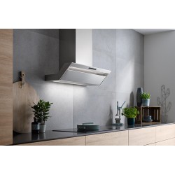 Berbel BKH 80 FO acier inox circuit fermé a.charbon actif, Hotte oblique Formline (4011580-200)