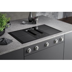 Berbel BKA 90 DLI circuit fermé avec Permalyt, Plan cuisson aspirant induction Downline Infinity (4013480-500)