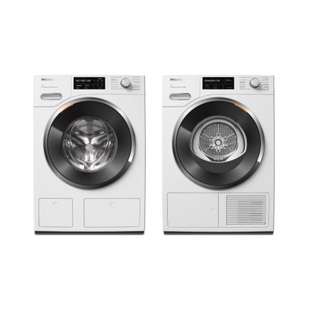 Miele Waschset: Waschmaschine WWI800-60 CH (11348230) + Wäschetrockner TWL700-80CH (11851490)