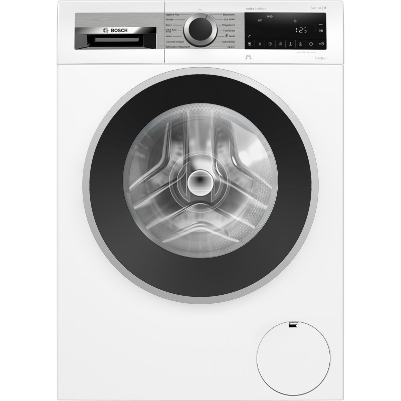 Bosch WGG244H0CH, Série 6, Lave-linge, chargement frontal, 9 kg, 1400 trs/min