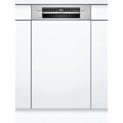 Bosch SPI4HKS53E, Série 4, Lave vaisselle intégrable, 45 cm, Inox