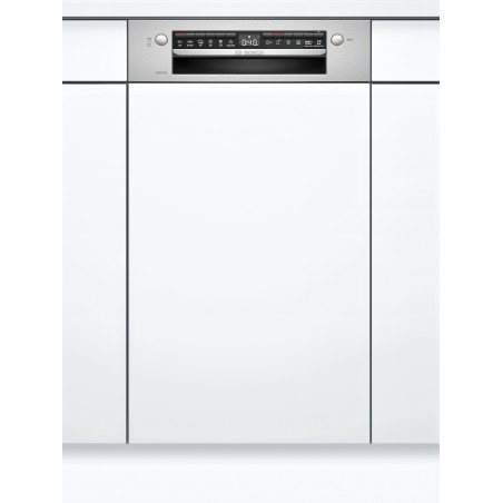 Bosch SPI4HKS53E, Serie 4, Teilintegrierter Geschirrspüler, 45 cm, Edelstahl