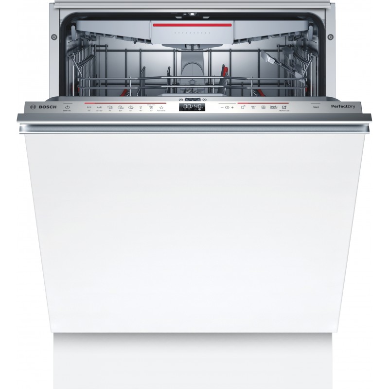 Bosch SMH6ZCX42E, Serie 6, Vollintegrierter Geschirrspüler, 60 cm, Zeolith-Trocknen