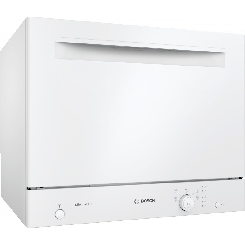 Bosch SKS51E32EU, Série 2, Lave-vaisselle compact pose libre, 55 cm, Blanc