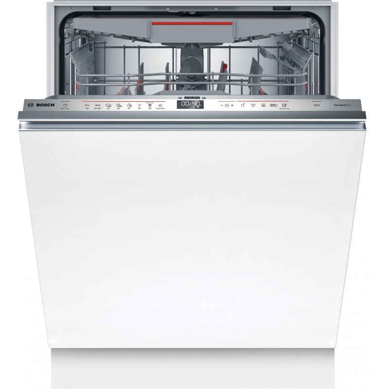 Bosch SBH6ZCX42E, Serie 6, Vollintegrierter Geschirrspüler, 60 cm, XXL, Zeolith-Trocknen