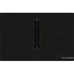 Bosch PVS811B16E, Série 4, Table de cuisson induction avec hotte aspirante intégrée, 80 cm, sans cadre