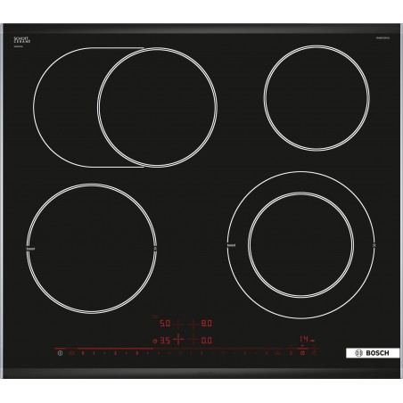 Bosch PKN675DP1C, Serie 8, Elektrokochfeld, 60 cm, Facetten-Design